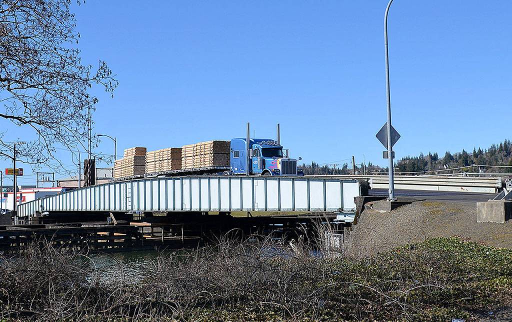 DAN HAMMOCK | GRAYS HARBOR NEWS GROUP                                The Department of Transportation is nearing an announcement of its preferred option to replace the Heron Street Bridge in Aberdeen.