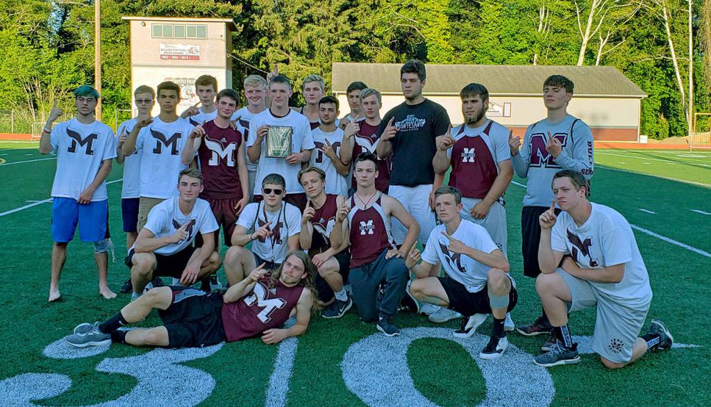 1A Evergreen League boys team champions: Montesano Bulldogs. (Ryan Sparks | Grays Harbor News Group)
