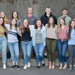 COURTESY PHOTO                                Hoquiam High Schools 2019 honor graduates: Back row, from left: Aleaya Flores, Maya Jump, Brooke Bogdanovich, Brady Cummings, CaIN McCullough, Nicholas Moir and Alex Houbregs. Front row, from left: Megan Folkers, Sandra Parks, Emma Nitahara, Trinity Nimmo, Patiance Wood, Elyse Goulet, Kacey Pelan, Reylynn Dunn and Jade Sandstrom. Not pictured: Karla Fruto and Cristal Venegas.