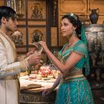 Walt Disney Pictures                                Mena Massoud plays Aladdin and Naomi Scott portrays Princess Jasmine in the new live-action adaptation of the classic Disney movie.