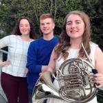 Courtesy photo                                Three young soloists will be spotlighted: from left, Allison Patterson, Ben Fagerstedt and Hero Windsor.