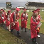 A little rain can’t dampen Harbor graduation ceremonies