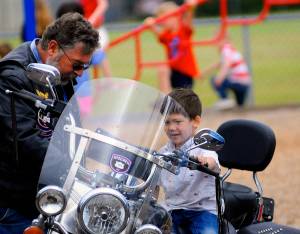 Vehicle Day at Emerson School in Hoquiam