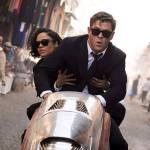 Columbia Pictures                                Agent M (Tessa Thompson) and Agent H (Chris Hemsworth) in Men in Black: International.