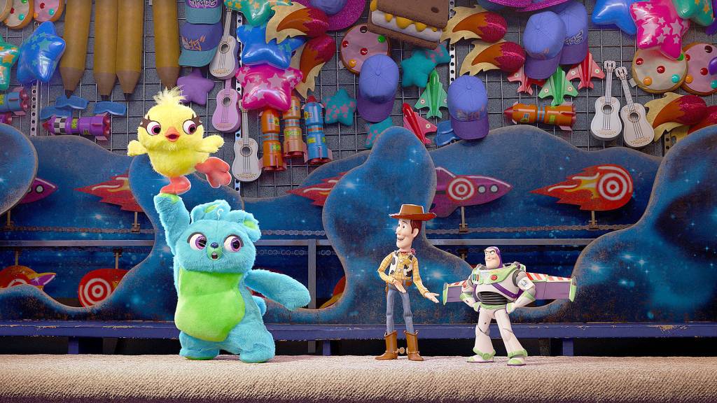 Funny men Keegan-Michael Key and Jordan Peele provide the voices of Ducky and Bunny in Toy Story 4.