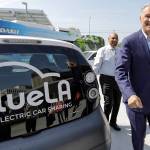 Washington Gov. Jay Inslee, seen campaigning in Los Angeles in May, is attacking the Democratic National Committee for refusing to host a presidential debate focused only on climate change. (Irfan Khan/Los Angeles Times)