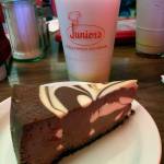 Juniors famous cheesecake did not disappoint.
