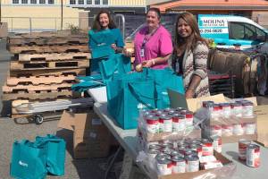 Food giveaway