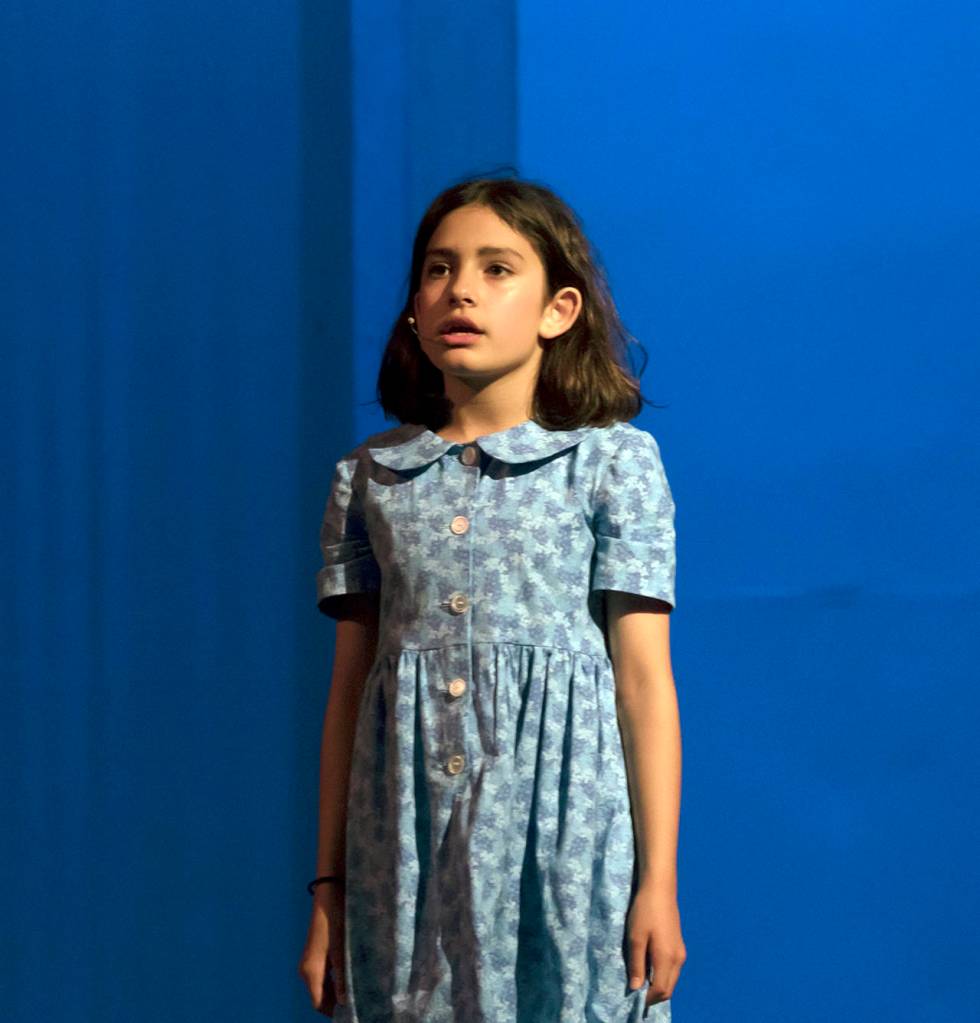 Gabby Abruscato plays the title role in Matilda the Musical.