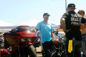 Bikers at the Beach