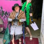 Photos by Kat Bryant | Grays Harbor News Group                                Nancy Cuyle, left, and Becky Carossino of the Friends of the Aberdeen Museum dressed up in 1920s style to give tours of the historic Morck Hotel during the event.