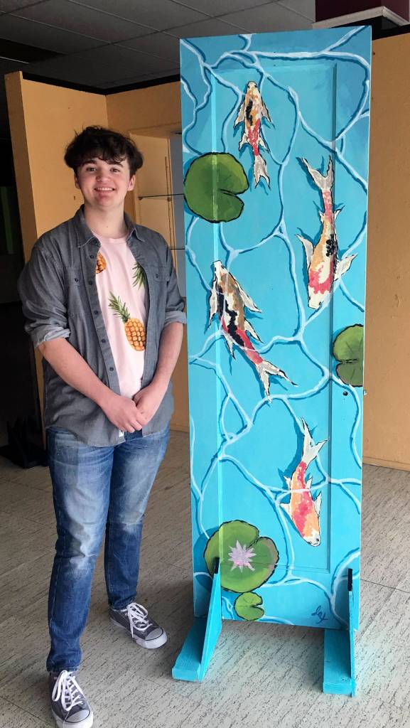 AHS student Jax Eaton received third place.