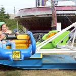 Riders go for a spin Thursday at the Grays Harbor County Fair. (Photo by Mike Lang/Grays Harbor News Group)