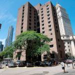 The Metropolitan Correctional Center where financier Jeffrey Epstein was being held in New York. (Don Emmert/Getty Images)