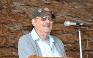 DAN HAMMOCK | GRAYS HARBOR NEWS GROUP                                Larry Wyrick was recognized Sunday as the 2019 Pioneer of the Year for his longtime work to support the Polson Museum and preserve the regions heritage.