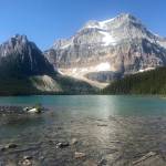 Photos by Louis Krauss | Grays Harbor News Group                                Day One: Shadow Lake in Banff National Park, with Mount Ball rising behind it, was a major highlight of the four-day hike.