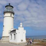 Photos by Patrick Webb                                 The North Head Lighthouse in Cape Disappointment State Park in Ilwaco has reopened for tours after a $2 million repair project. Visitors from far away were among the first in line to take the tours Aug. 22 to explore the lighthouse and experience the spectacular ocean views from the observation area.
