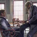 Lionsgate                                Gerard Butler, left, and Morgan Freeman reprise their roles as Secret Service agent Mike Banning and President Allan Trumbull, respectively, in Angel Has Fallen.