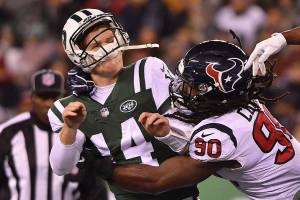What pass-rush issue? Jadeveon Clowney, Ziggy Ansah, L.J. Collier practice for opener