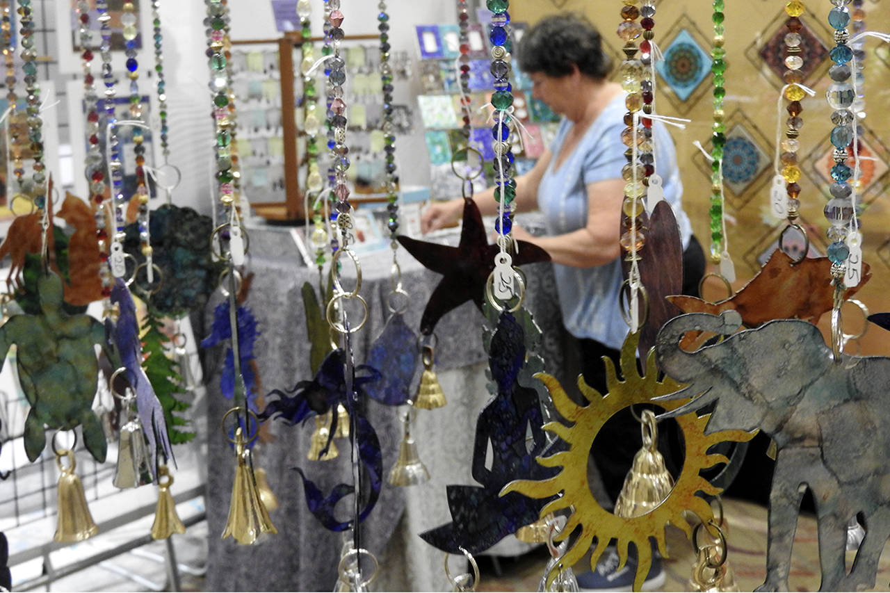 Kat Bryant | Grays Harbor News Group                                Associated Arts of Ocean Shores annual show drew dozens of artisans to the Ocean Shores Convention Center last weekend.