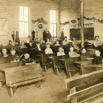 COURTESY WESTPORT SOUTH BEACH HISTORICAL SOCIETY                                Wednesday was the first day of school for students in the Ocosta School District. We thought it would be nice to revisit a scene from an earlier day. This is a one-room schoolhouse in Westport, 1886. According to John Shaw, Westport South Beach Historical Society executive director, the teacher was a Mr. Iams, and the school was located on Spokane Avenue. Shaw said the first Ocosta school building wasnt in business until 1891.