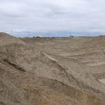 DAN HAMMOCK | GRAYS HARBOR NEWS GROUP                                The upland disposal site for dredged material from Phase I of the Westport Marina dredging project, located on Yearout Drive near the Ocean Cold facility. Dredged material will be piped into the site to be dried. When the project is complete the site will be leveled and replanted with native vegetation.