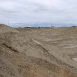 DAN HAMMOCK | GRAYS HARBOR NEWS GROUP                                The upland disposal site for dredged material from Phase I of the Westport Marina dredging project, located on Yearout Drive near the Ocean Cold facility. Dredged material will be piped into the site to be dried. When the project is complete the site will be leveled and replanted with native vegetation.