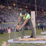 DAN HAMMOCK | GRAYS HARBOR NEWS GROUP                                Johnny Boggs took first place in the challenging Obstacle Pole competition.