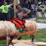 Longtime Playday favorite Rob Waibel, center, announced to the crowd that he has been diagnosed with terminal cancer, but still he competed (and placed) in several events.