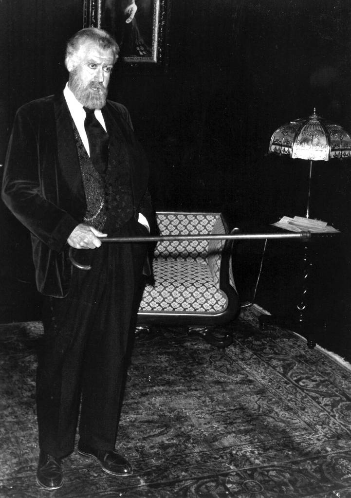 Photo courtesy Driftwood Players                                The late Ernie Ingram, an original member of the Driftwood Players, played Aberdeens founder in the 1988 production of An Evening With Sam Benn.