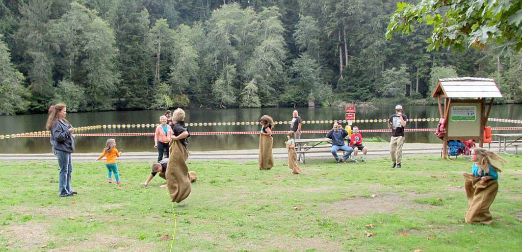 There will be plenty of fun activities for kids, like sack races, at this years Lake Sylvia State Park Fall Festival, 7 a.m. to 4 p.m., Saturday, Sept. 21, 2019, at the park. Photo courtesy of Helen Hepp.