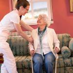 Dreamstime                                A waiting-room sofa with deep seats may look comfortable, but older adults may need assistance to stand up from them.