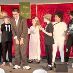Scott D. Johnston | For Grays Harbor News Group                                The cast of A Grimm Night for Hans Christian Andersen, from left: Keira Gibson, Chloe Patton, Addi Baggaley, Jacob Francis, Taitlynn Baggaley, Samara Gibson, Makayla Upshaw, Michelle Arape and Megan Christensen.