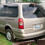 COURTESY HOQUIAM POLICE DEPARTMENT                                The man driving this minivan attempted to elude a Hoquiam Police officer after speeding through a school zone Tuesday morning. After a short pursuit which ended with the minivan crashing into an Eklund Avenue home and a brief foot pursuit, it was discovered the man had an outstanding felony warrant related to the theft of firearms from the Aberdeen Museum of History after the June 9, 2018 fire.