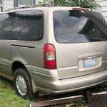 COURTESY HOQUIAM POLICE DEPARTMENT                                The man driving this minivan attempted to elude a Hoquiam Police officer after speeding through a school zone Tuesday morning. After a short pursuit which ended with the minivan crashing into an Eklund Avenue home and a brief foot pursuit, it was discovered the man had an outstanding felony warrant related to the theft of firearms from the Aberdeen Museum of History after the June 9, 2018 fire.