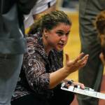 The Montesano School Board voted 4-1 to not renew the contract of Bulldogs girls basketball head coach Julie Graves (pictured here in a game from last season) in a meeting on Friday, Oct. 24. (File Photo)