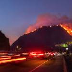 Getty fire: ‘Extreme’ warning issued ahead of hurricane-force winds