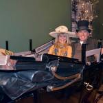 Courtesy photos                                The Northwest Carriage Museum in Raymond hosted its annual Sip and Stroll fundraiser Oct. 19. Participants mingled among the museums 56 horse-drawn vehicles from the 19th century while sipping craft beers from Wild Man Brewing Co. and wines from WooHoo Winery, both of Raymond. Captains Daughter entertained the crowd with fiddle music in the recent barn addition, and many visitors had their pictures taken in the Shelburne landau carriage that was used by Belle Watling in the movie Gone with the Wind. The museum is open daily from 10 a.m. to 4 p.m.