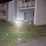 Hoquiam man arrested after crashing into apartment complex