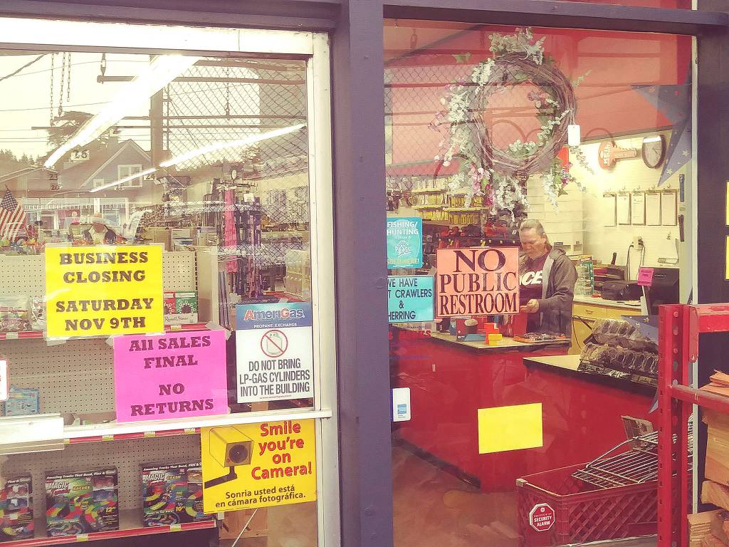 Hoquiam Ace shutting down after 61 years