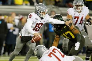 For third time this season, Washington State’s Anthony Gordon claims weekly Pac-12 honor