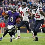 Ravens QB Lamar Jackson, once a long shot for NFL MVP, is now the betting favorite