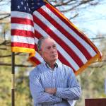 Former New York mayor Michael Bloomberg. (Joe Burbank/Orlando Sentinel)