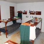 Michael Lang | Grays Harbor News Group                                Water stains mark the walls of a first floor prison room Friday, Nov. 15, at the Grays Harbor County Correctional Facility in Montesano.