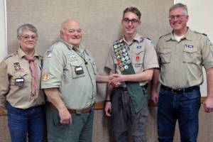 Two new Eagle Scouts