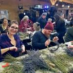Weaving lavender amongst the carriages