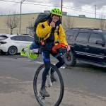 Kat Bryant | Grays Harbor News Group                                John Patten Moss of Augusta, Georgia, is cycling into what birders call a big year.