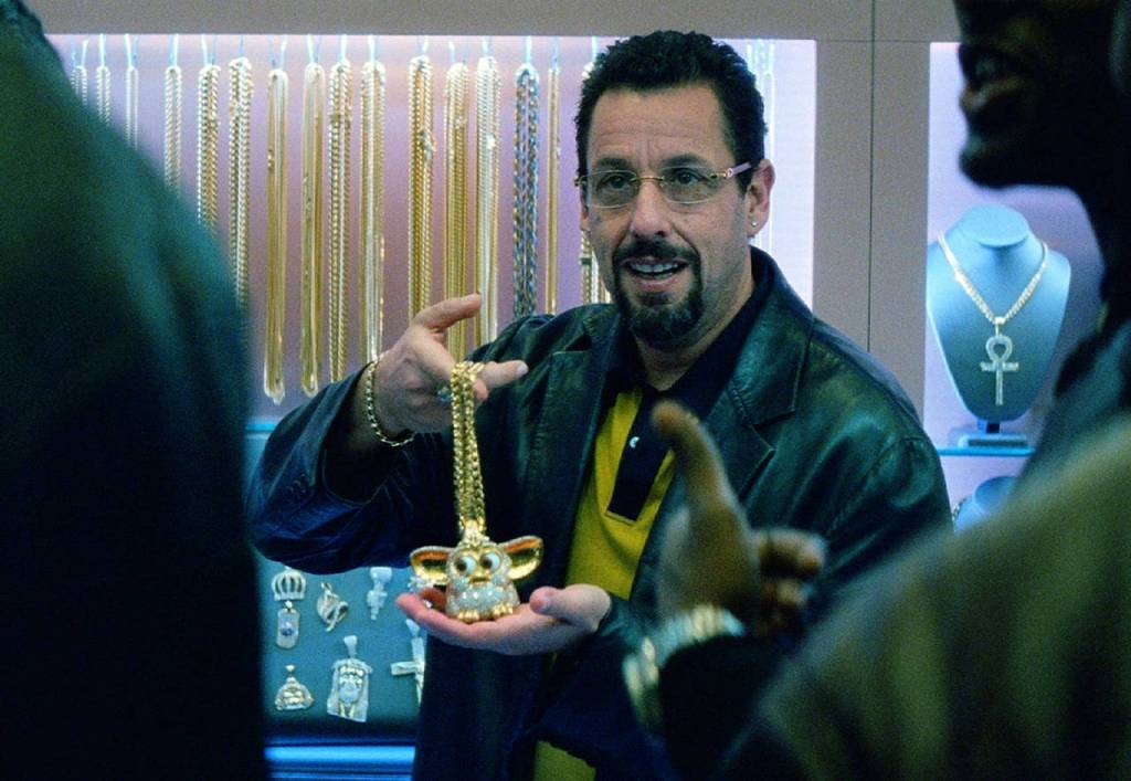 A24                                Adam Sandler is really annoying in Uncut Gems.