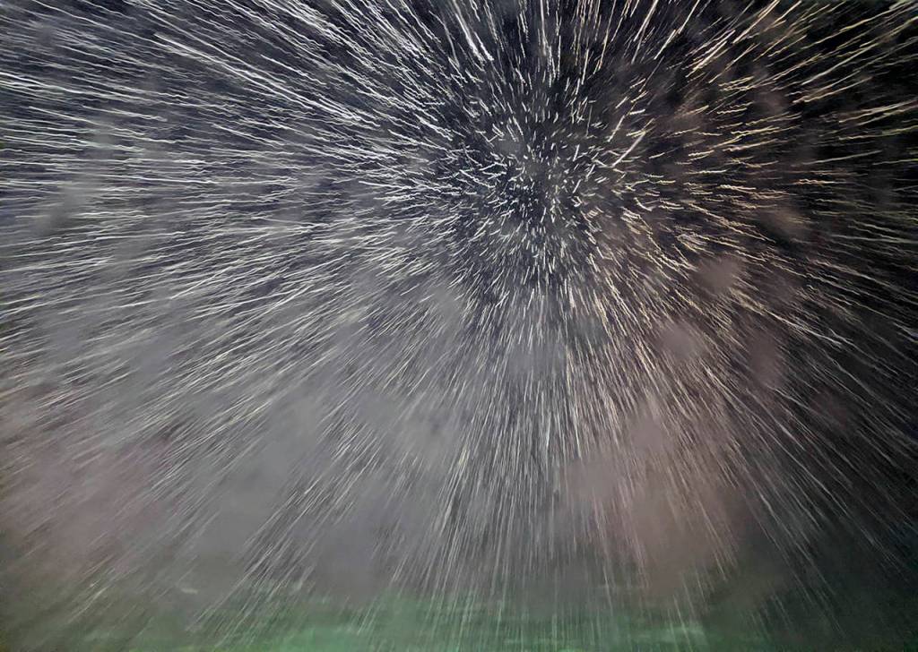 Ruben Estavillo photo                                The crew of the fishing vessel Celtic felt like they were on the Millennium Falcon as they sped home to Westport on Monday evening. Ruben Estavillo took this photo about 7 miles off Copalis Beach.