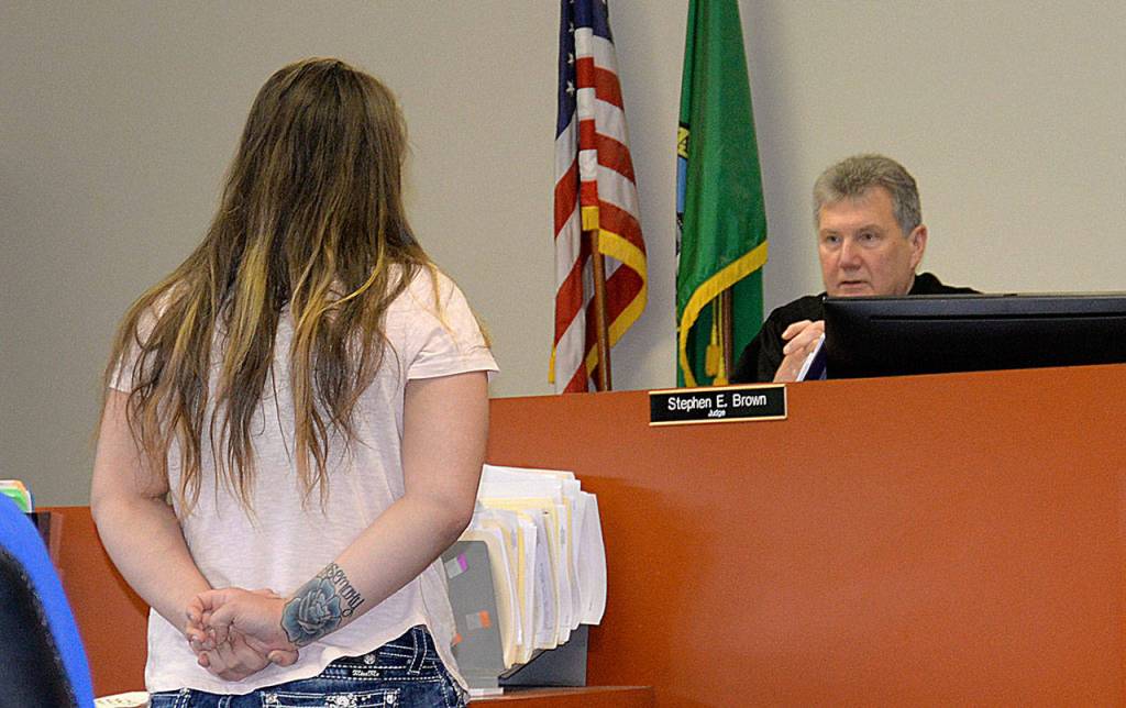FILE PHOTO                                Superior Court Judge Stephen E. Brown presides over the countys therapeutic drug court. Brown has been presiding over the court since it began in April 2018 in the tiny courtroom at the Grays Harbor Juvenile Detention Center.